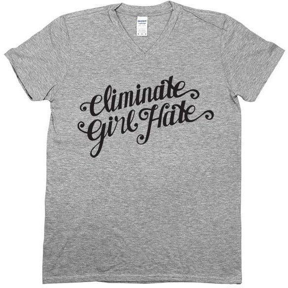 Eliminate Girl Hate -- Unisex T-Shirt - Feminist Apparel - 4