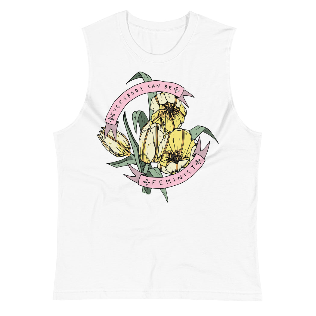 Everybody Can Be Feminist -- Unisex Tanktop