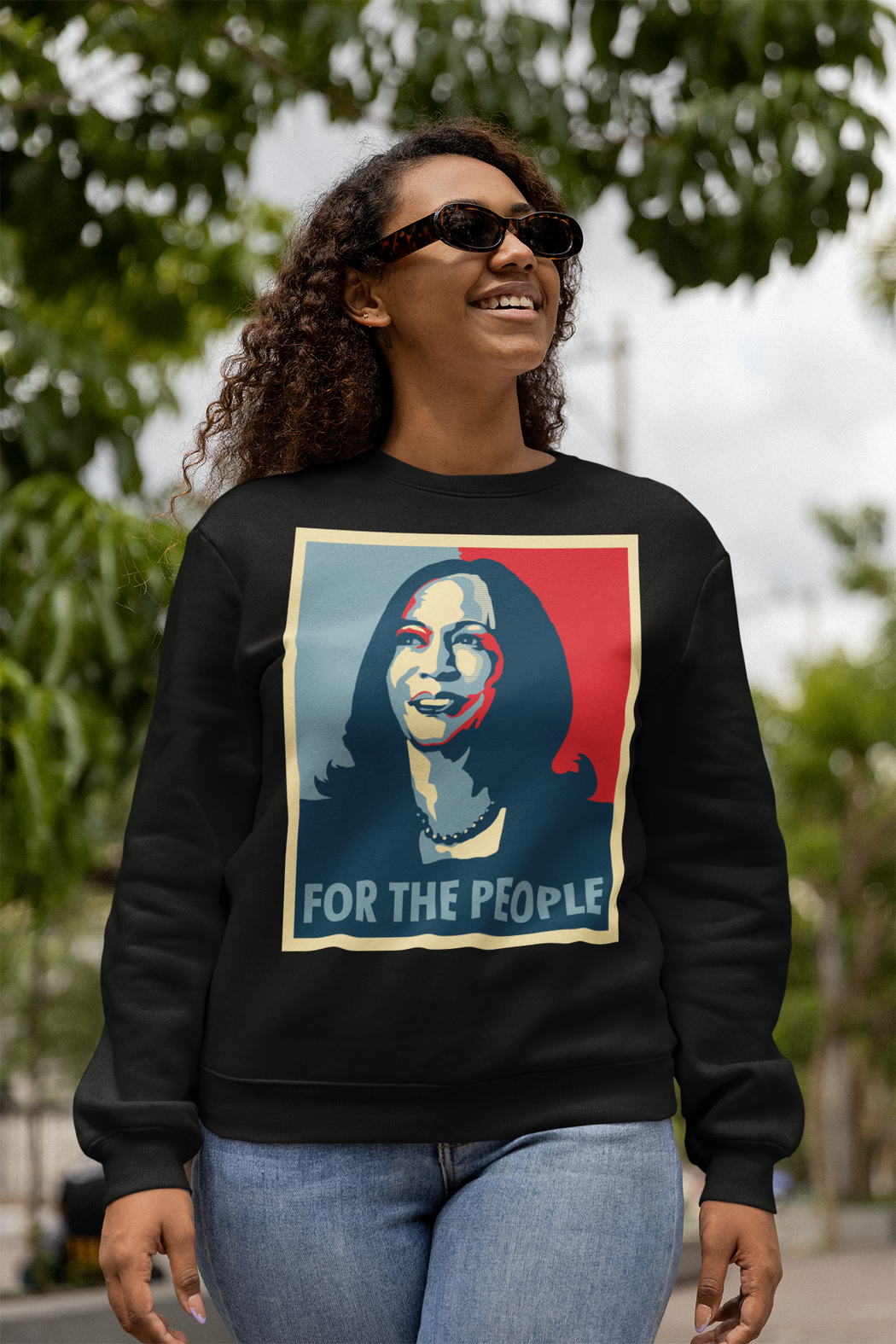 For The People, Kamala Harris -- Sweatshirt