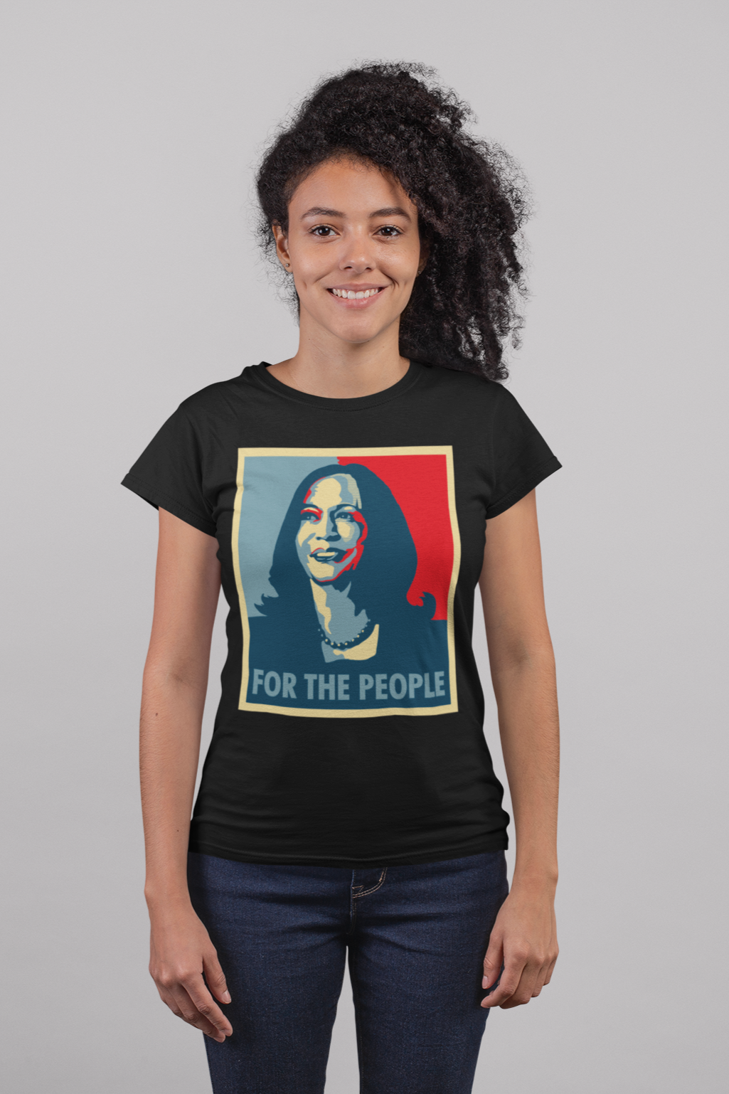 For The People, Kamala Harris -- Unisex T-Shirt