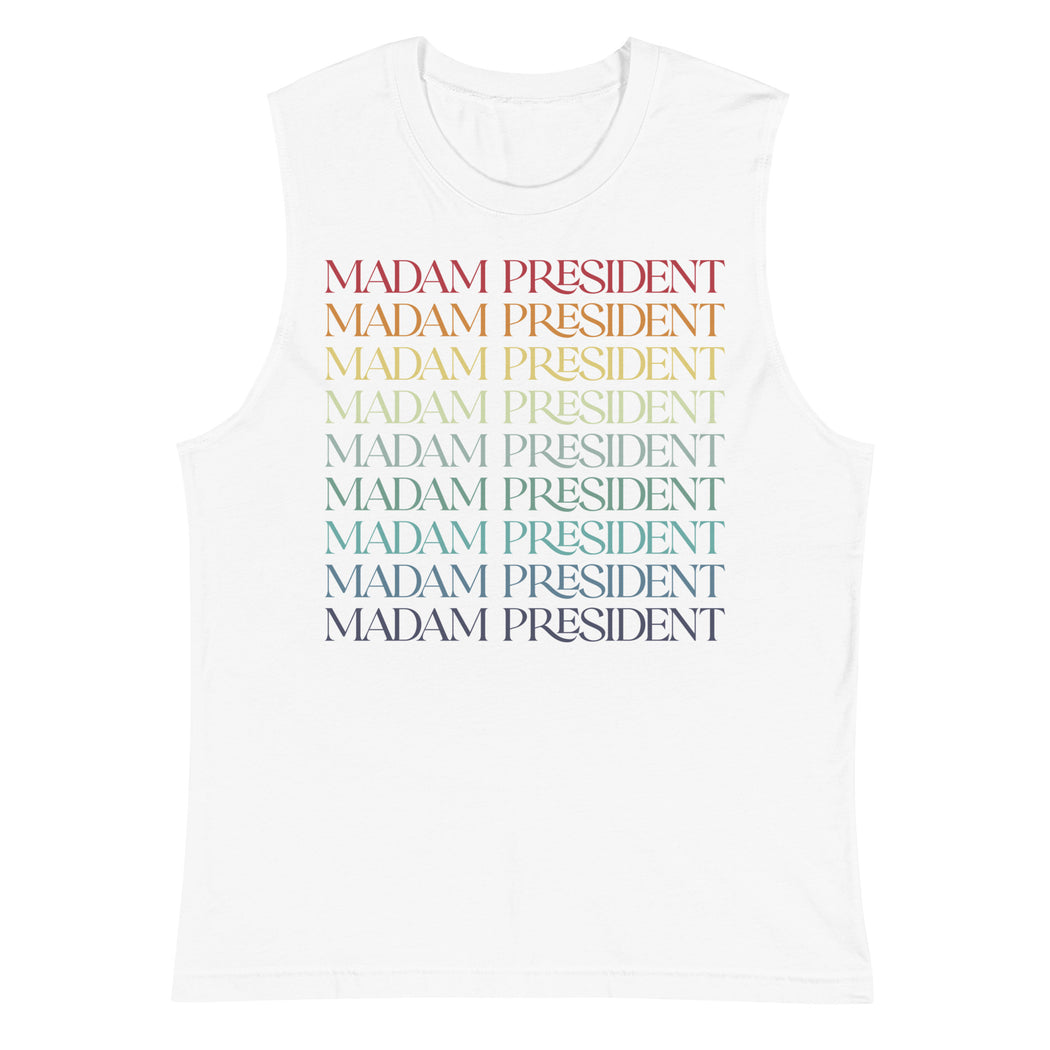 Retro Madam President -- Unisex Tanktop