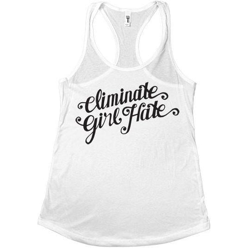 Eliminate Girl Hate -- Women's Tanktop - Feminist Apparel - 6