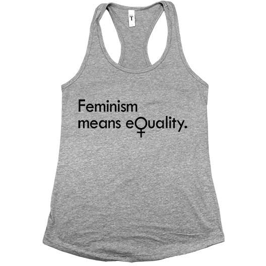 Feminism Means Equality -- Women's Tanktop - Feminist Apparel - 4