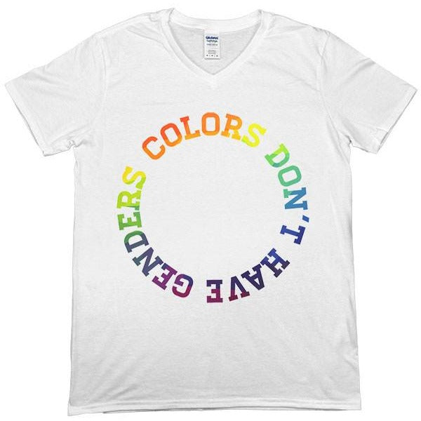 Colors Don't Have Genders -- Unisex T-Shirt - Feminist Apparel - 2