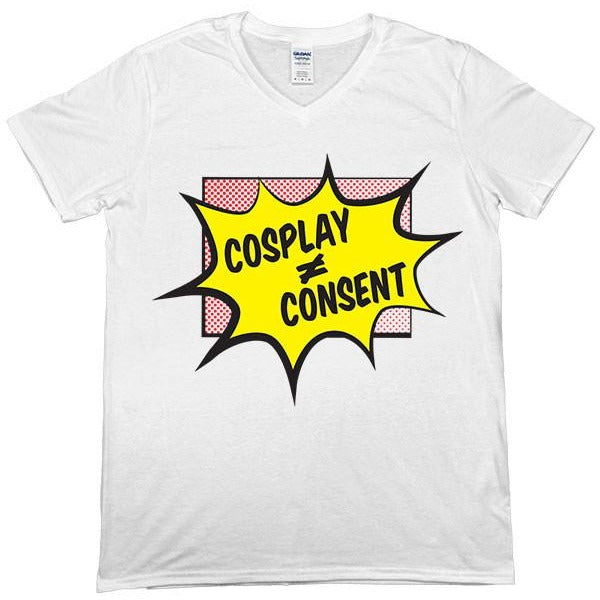 Cosplay Does Not Equal Consent -- Unisex T-Shirt - Feminist Apparel - 5