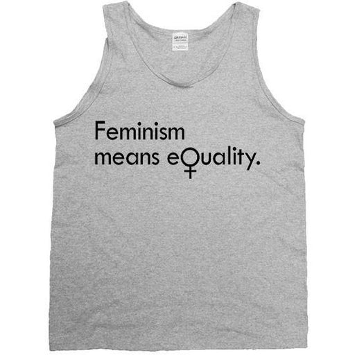 Feminism Means Equality -- Unisex Tanktop - Feminist Apparel - 2