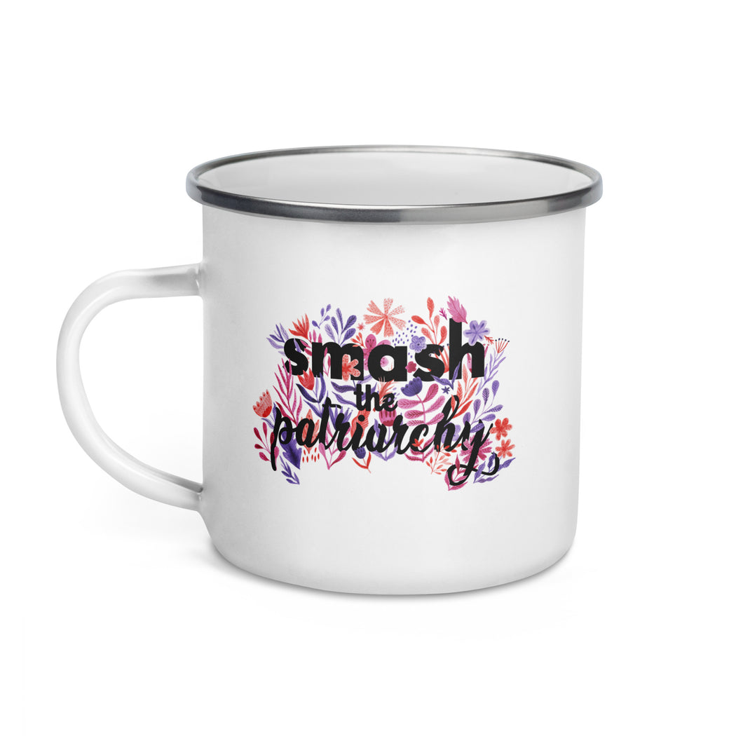 Smash The Patriarchy -- Enamel Mug
