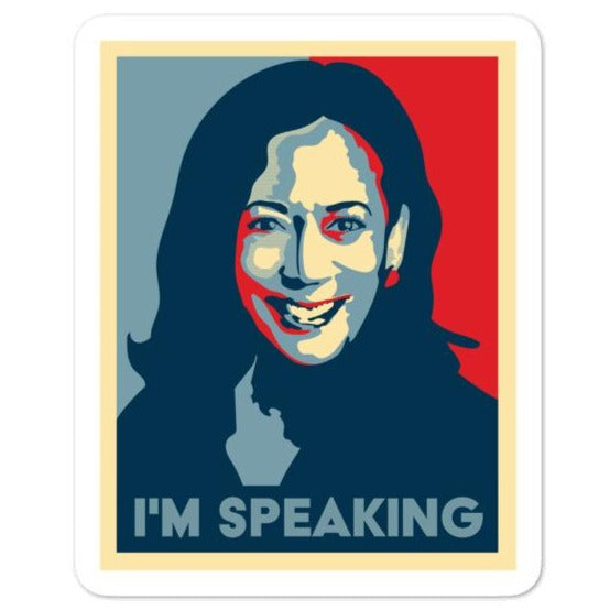 I'm Speaking, Kamala Harris -- Sticker