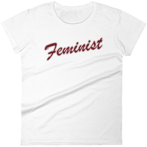 Feminist (Varsity) -- Women's T-Shirt