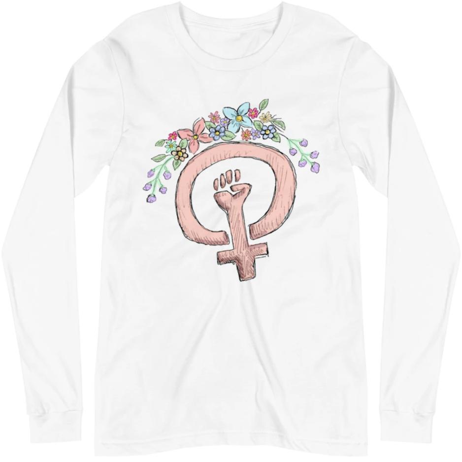 Feminist Fist -- Unisex Long Sleeve