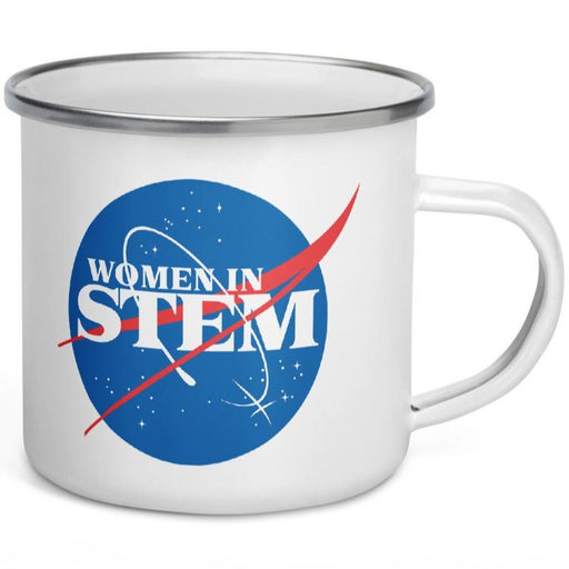 Women In STEM -- Enamel Mug
