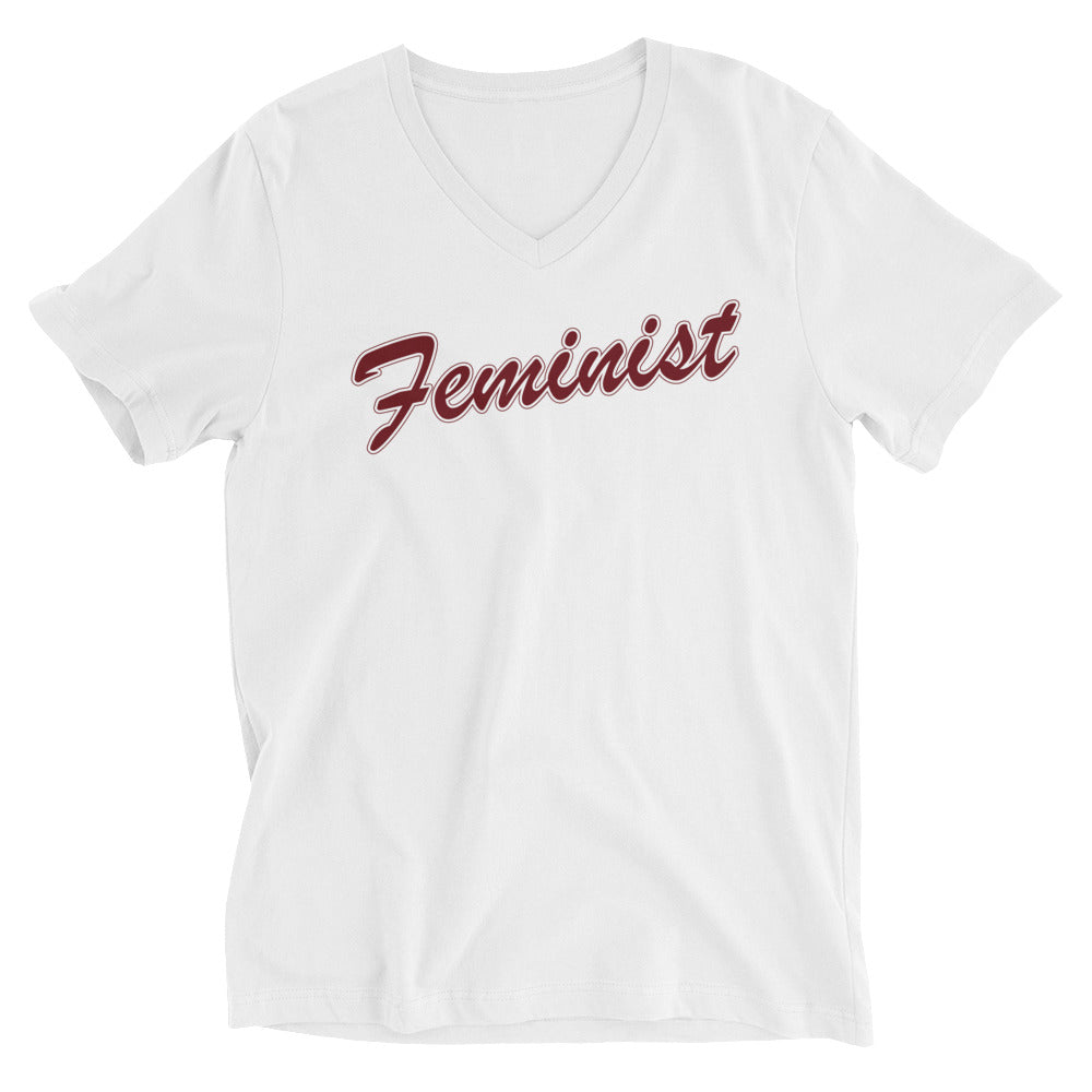 Feminist (Varsity) -- Unisex T-Shirt