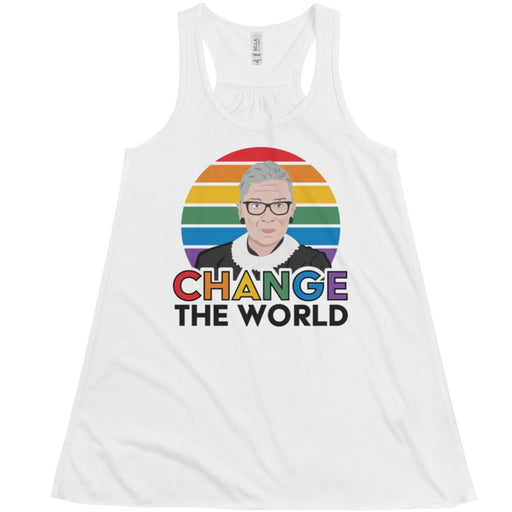 Change The World (Ruth Bader Ginsburg) -- Women's Tanktop