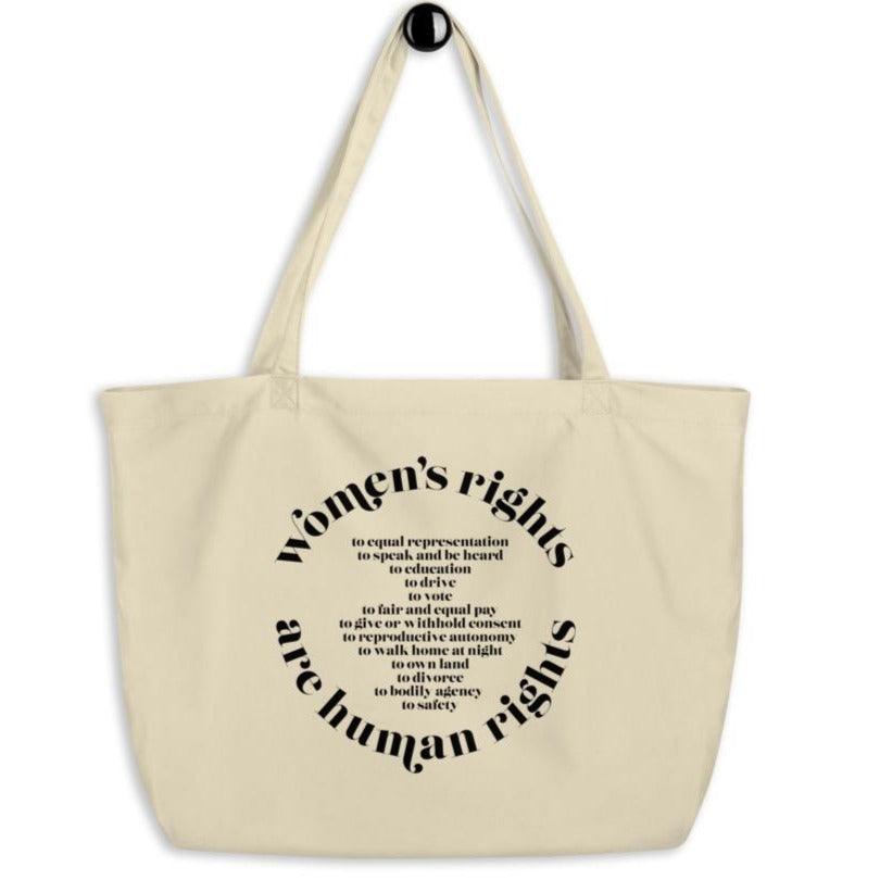 Women's Rights are Human Rights (International Women's Day) -- Tote Ba ...