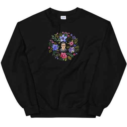 RBG Watercolor Flowers -- Sweatshirt