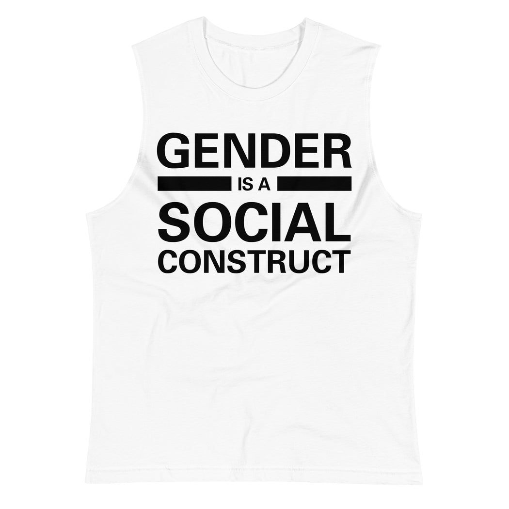 Gender is a Social Construct -- Unisex Tanktop