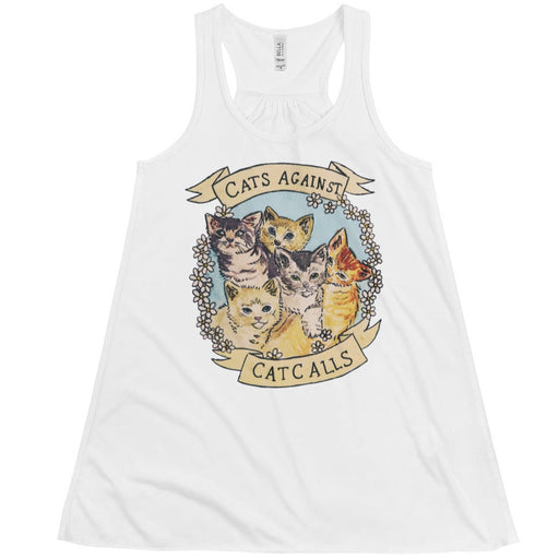 Cats Against Catcalls -- Women's Tanktop