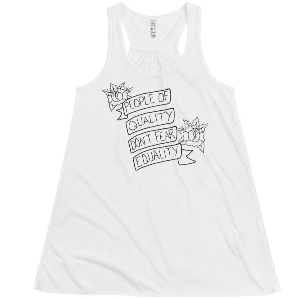 People of Quality Don't Fear Equality -- Women's Tanktop